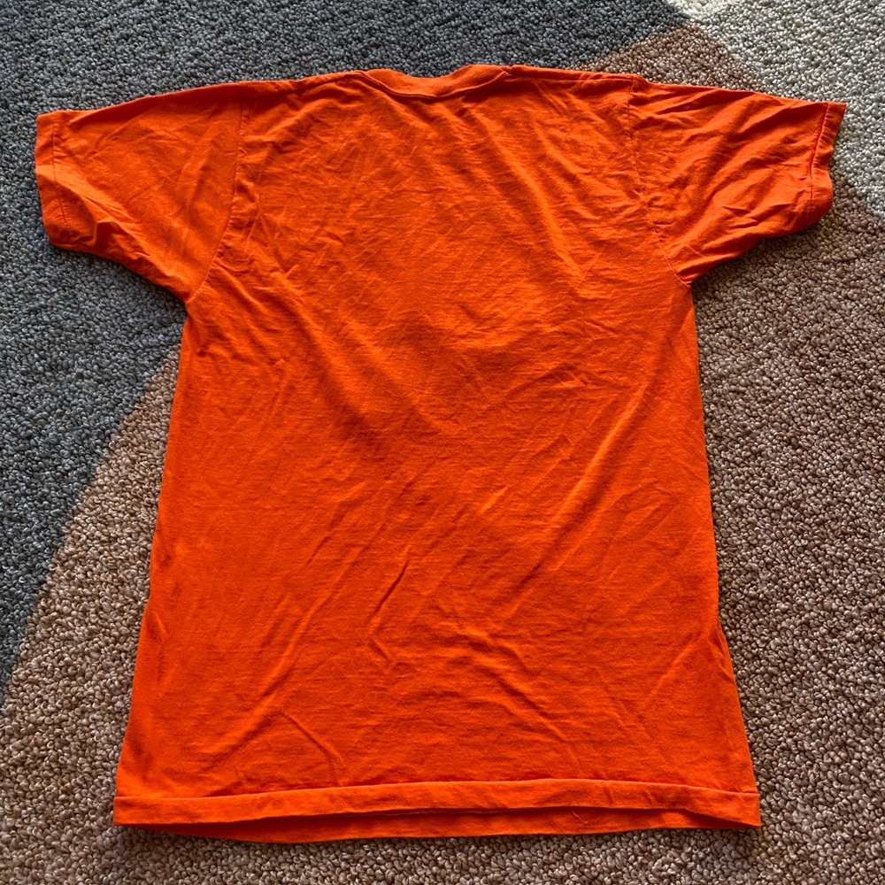 VTG Denver Broncos 70’s Throwback Orange Crush Graphic Shirt NFL Large - Picture 4 of 8